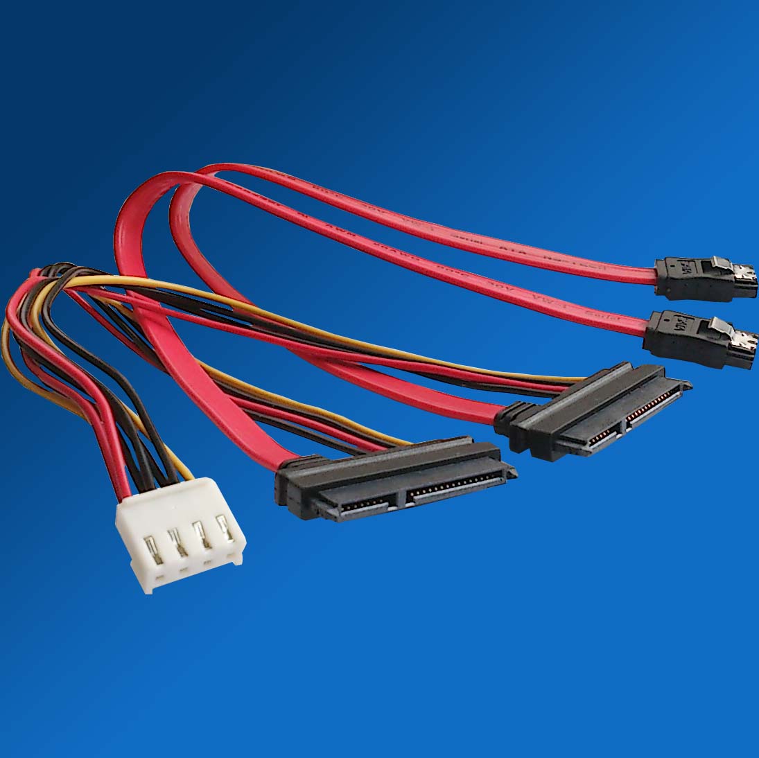 High Temperature SATA 22 PIN Cable Assemblies