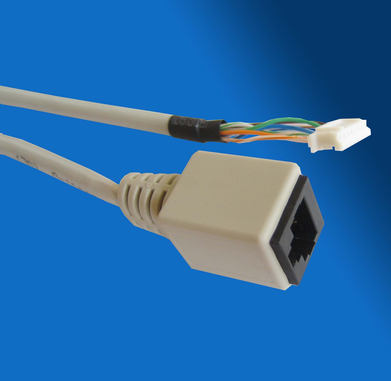 RJ45 Jack to 8pin housing Cable Assemblies