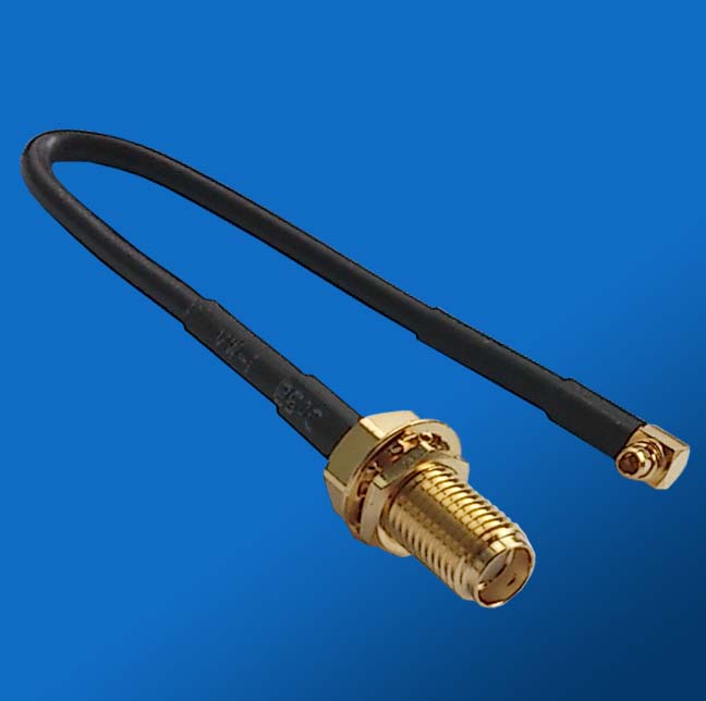 SMA Jack to MMCX R/A Plug cable assemblies