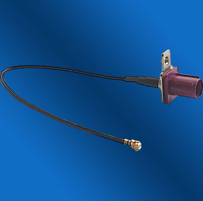 Fakra C type to Ipex cable assemblies